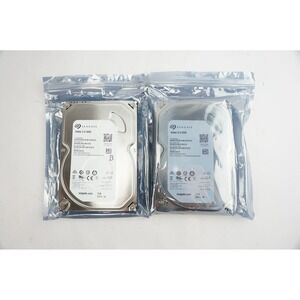 2x Seagate Video 3.5 HDD 1TB Silver ST1000VM002 SATA 6Gb/s 5900RPM 64MB EUC
